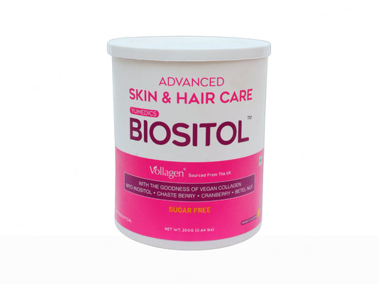 Yumedics Biositol Advanced Skin & Hair Care Vegan Collagen Powder - Mango Flavour