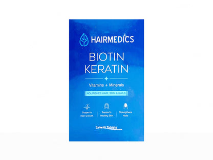 Yumedics Hairmedics Biotin + Keratin Vitamins & Minerals Nutraceutical Tablet