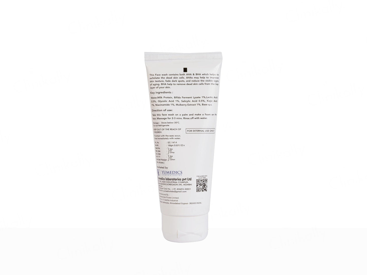 Yumedics Prolite AHA BHA Face Wash
