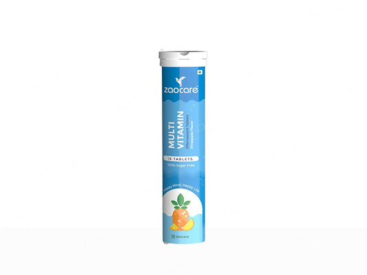 Zaocare Multivitamin Effervescent Tablet - Pineapple Flavour