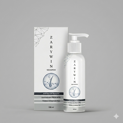 Zarywin Anti Hair Fall Shampoo Paraben Sulphate Free