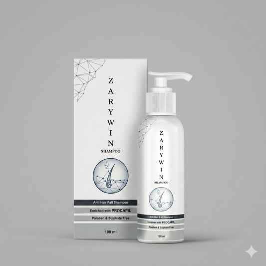 Zarywin Anti Hair Fall Shampoo Paraben Sulphate Free