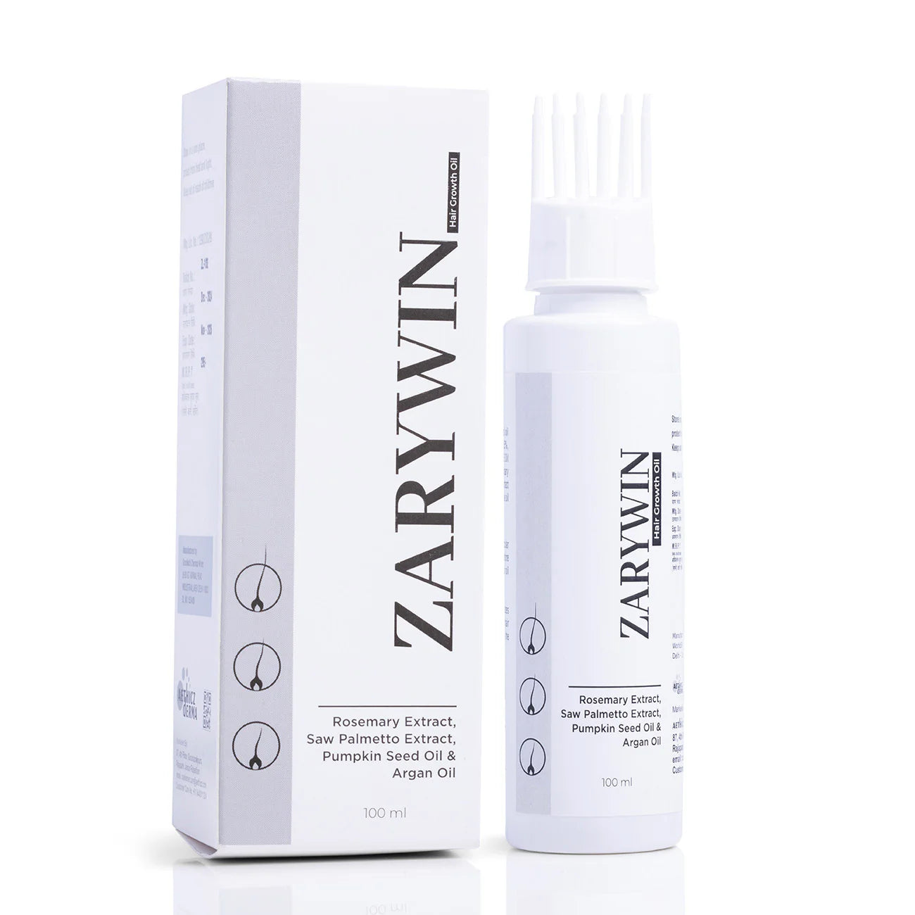 Zarywin Hair Oil Pumpkin Seed Oil and Argan Oil