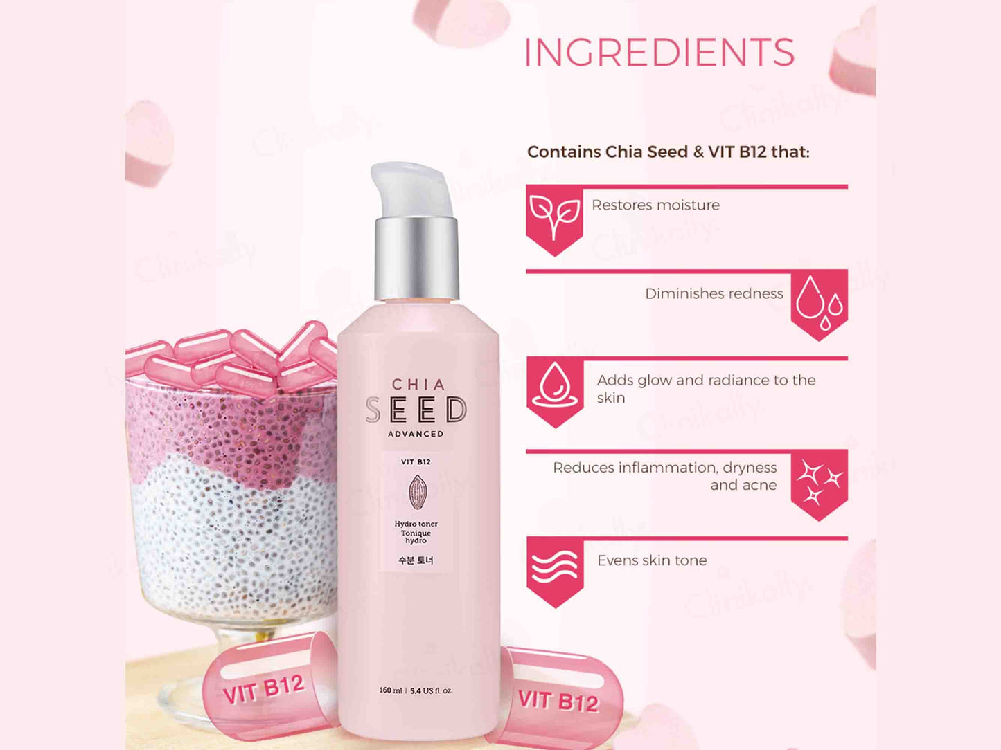 The Face Shop Chia Seed Advanced Hydro Toner