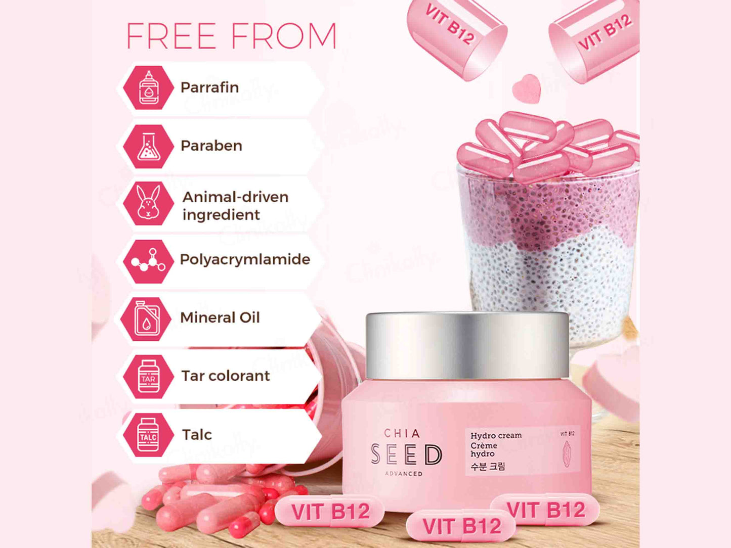 The Face Shop Chia Seed Advanced Hydro Cream