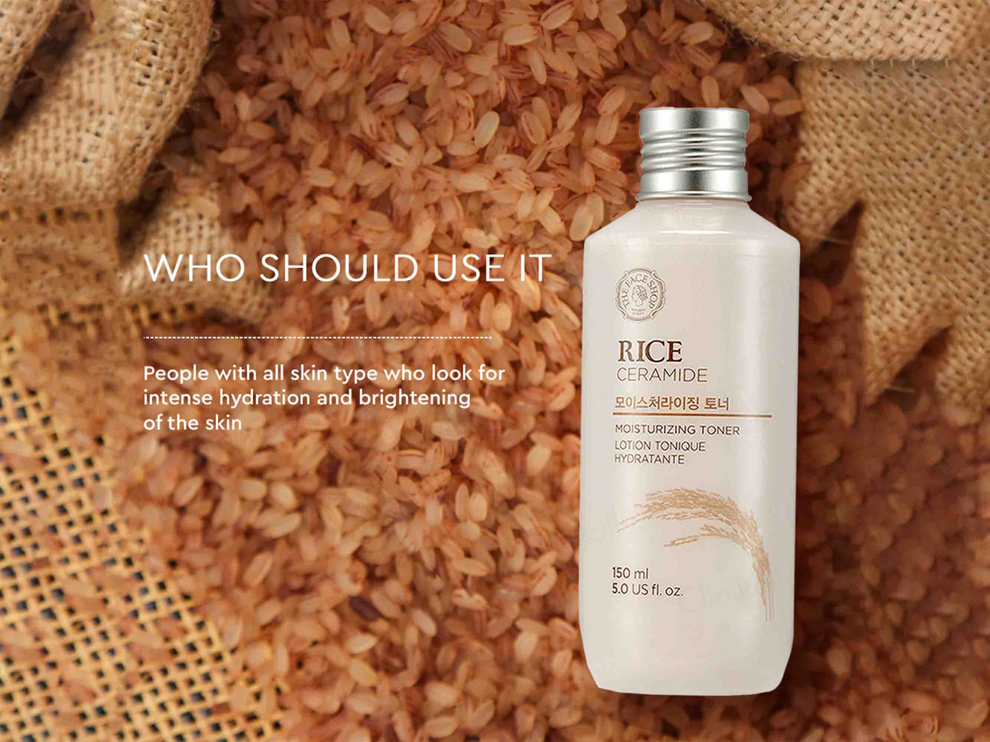 The Face Shop Rice & Ceramide Moisturizing Toner