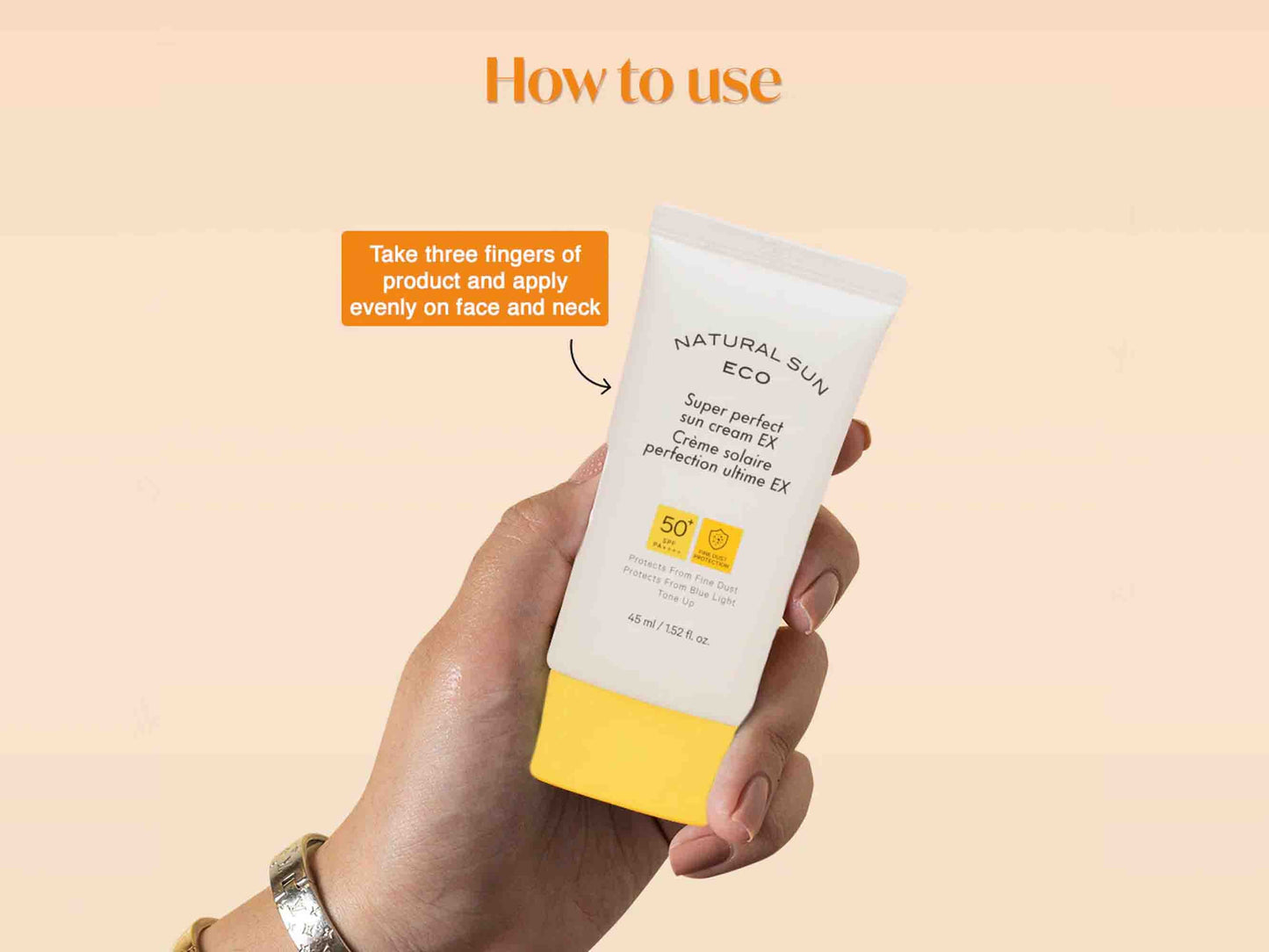 The Face Shop Natural Sun Eco Super Perfect Sun Cream EX