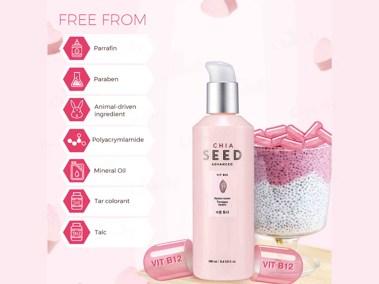 The Face Shop Chia Seed Advanced Hydro Toner