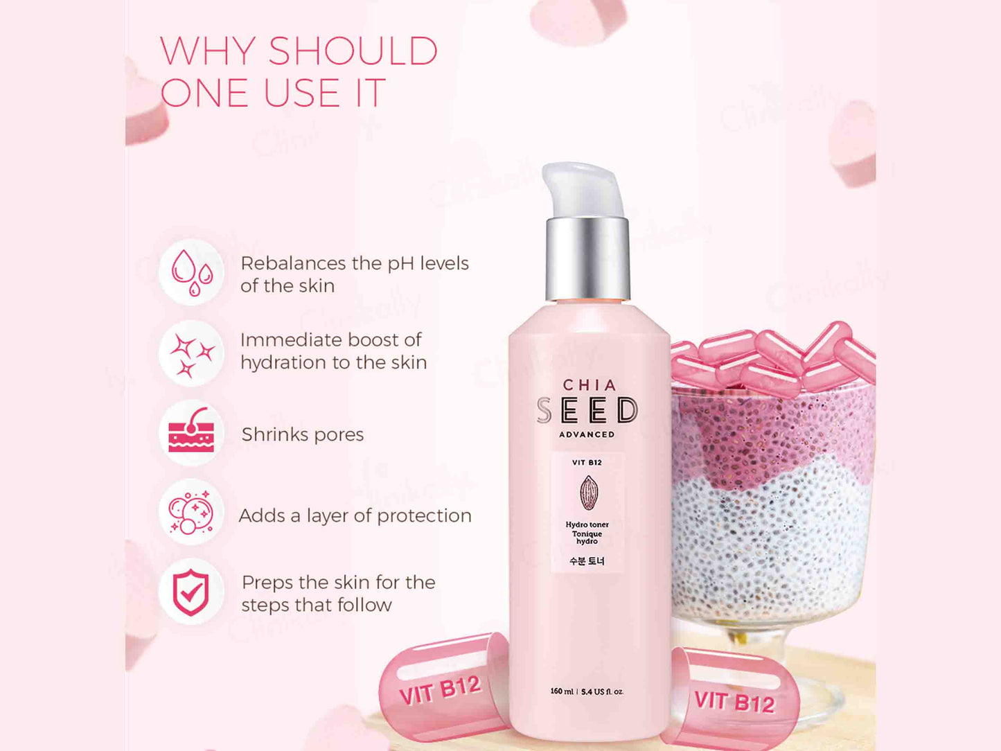 The Face Shop Chia Seed Advanced Hydro Toner