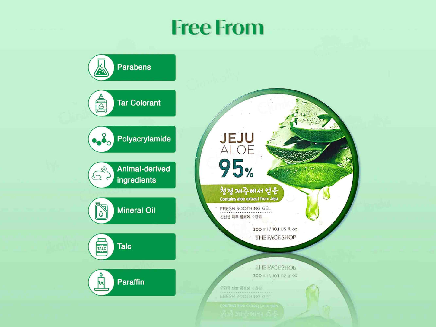 The Face Shop Jeju Aloe Fresh Soothing Gel