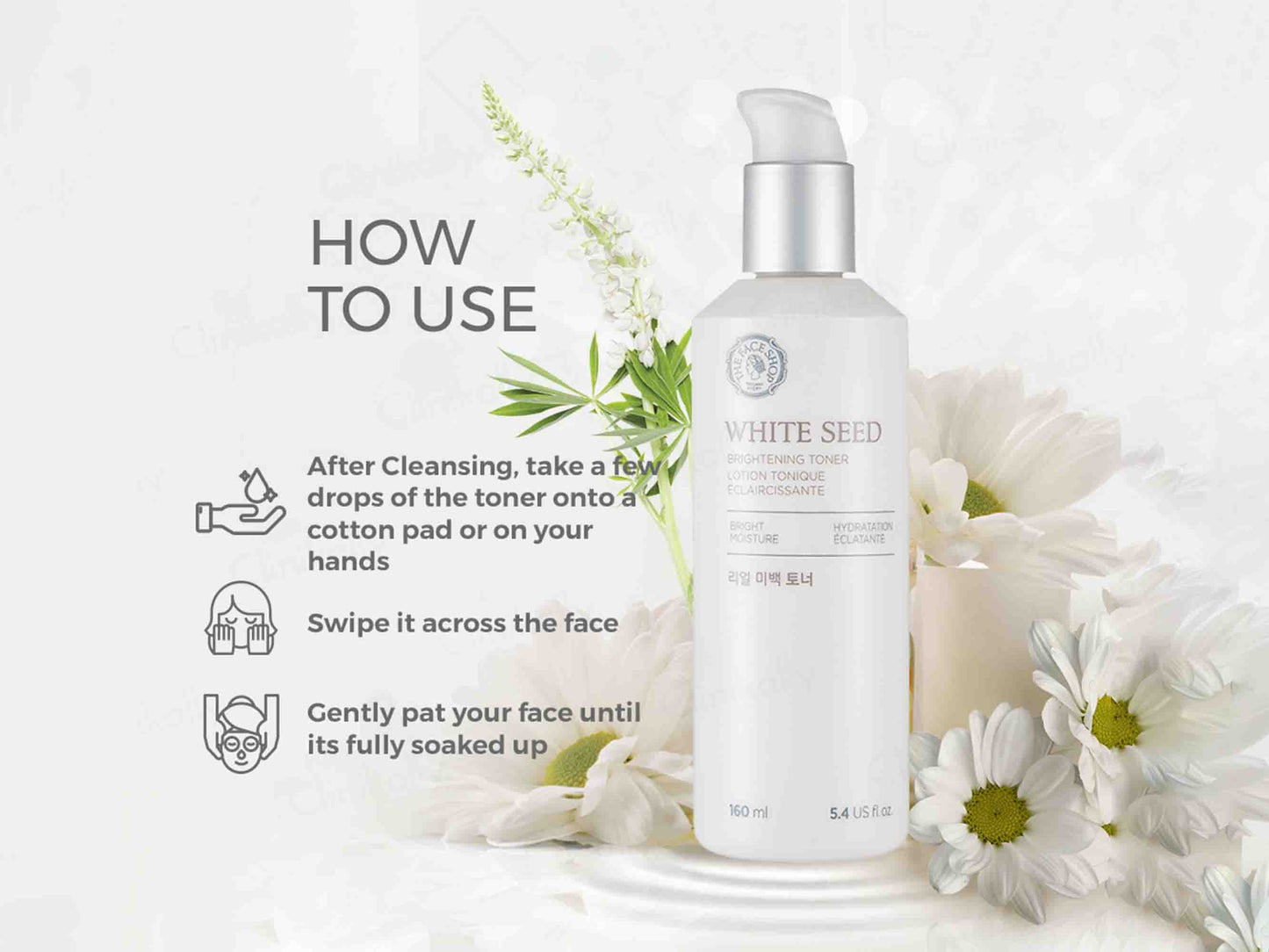The Face Shop White Seed Brightening Toner