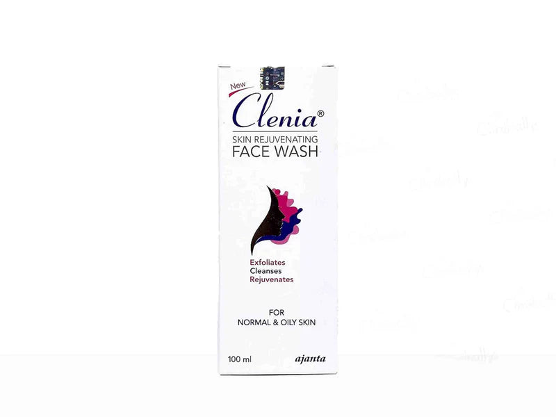 Clenia face wash skin brightening , Anti-acne and youthful effect
