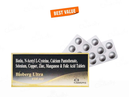 Bioberg Ultra Hair Supplement Tablet