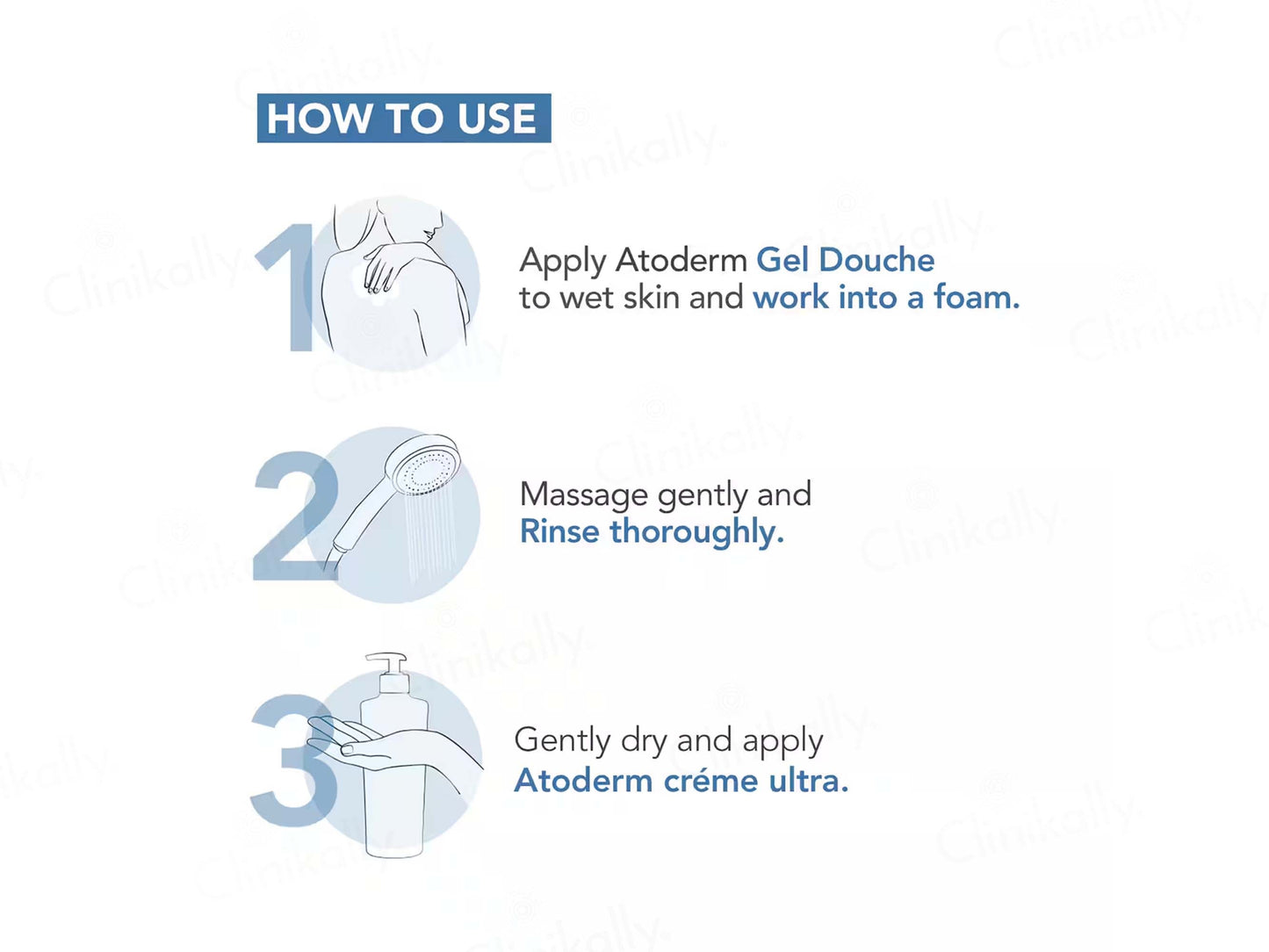 Bioderma Atoderm Gel Douche Gentle Cleansing Gel For Normal To Dry & Sensitive Skin
