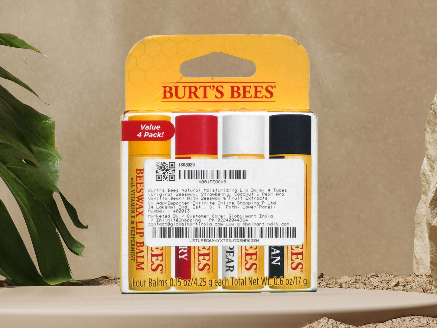 Best of Burt's Lip Balm 4-Pack