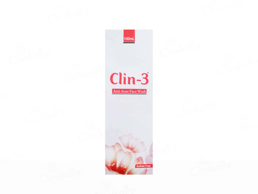 Clin-3 Anti-Acne Face Wash