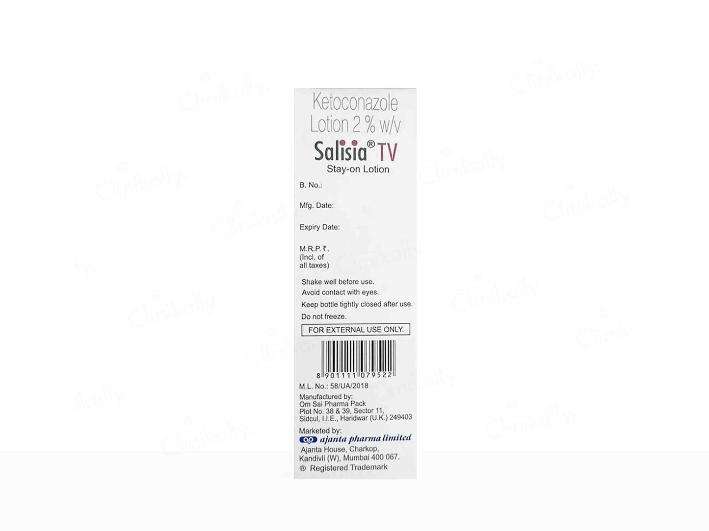 Salisia TV Stay-on Lotion