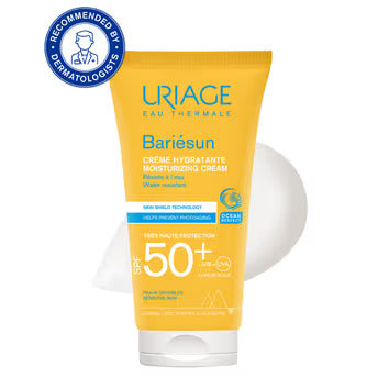 Uriage Bariesun SPF 50 + Moisturizing Cream Prevents Cellular Damage And Photoaging