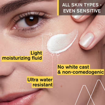 Uriage Bariesun SPF 50 + Moisturizing Cream Prevents Cellular Damage And Photoaging