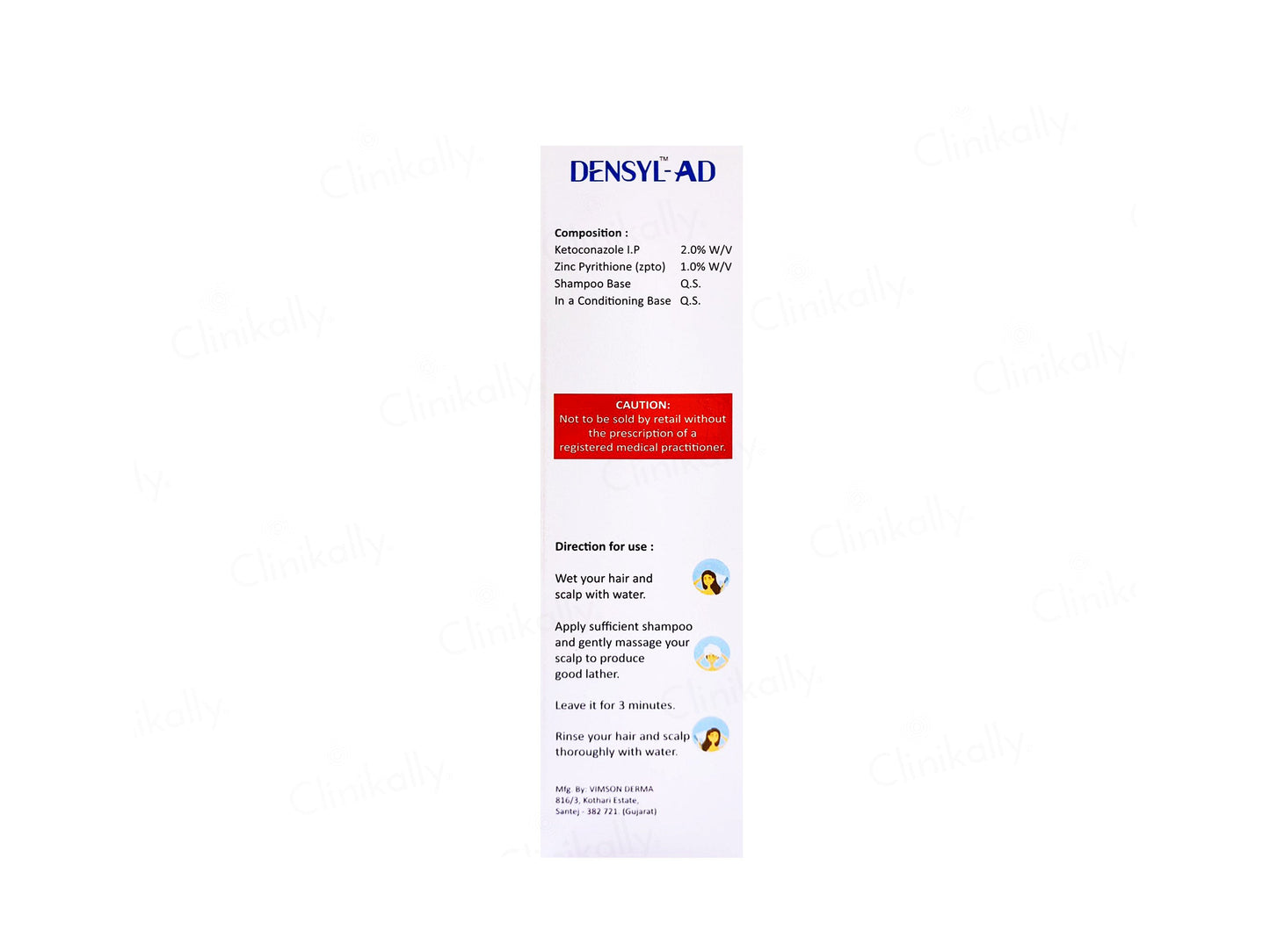 Densyl-AD Anti Dandruff Shampoo