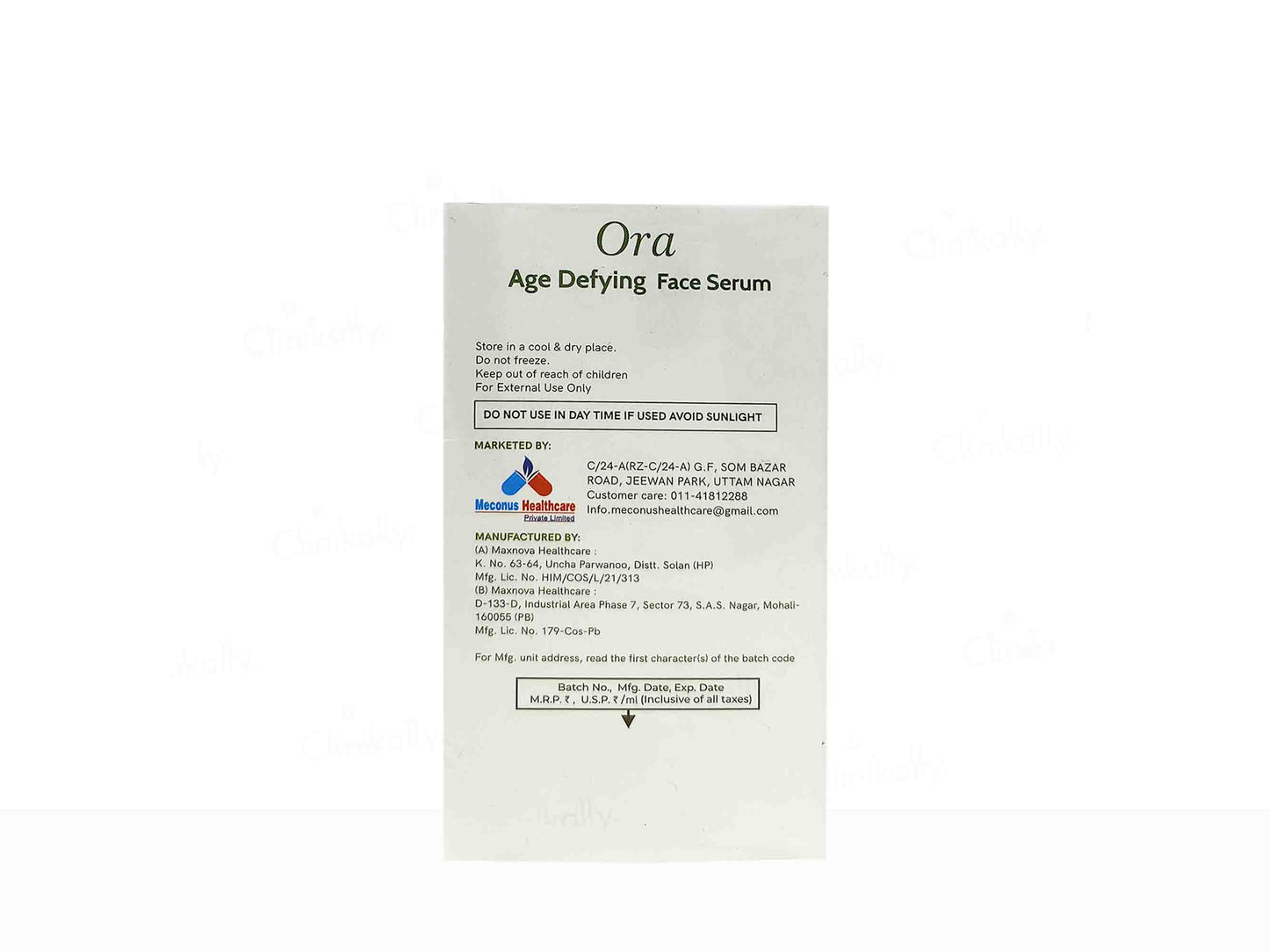 Ora Age Defying Face Serum