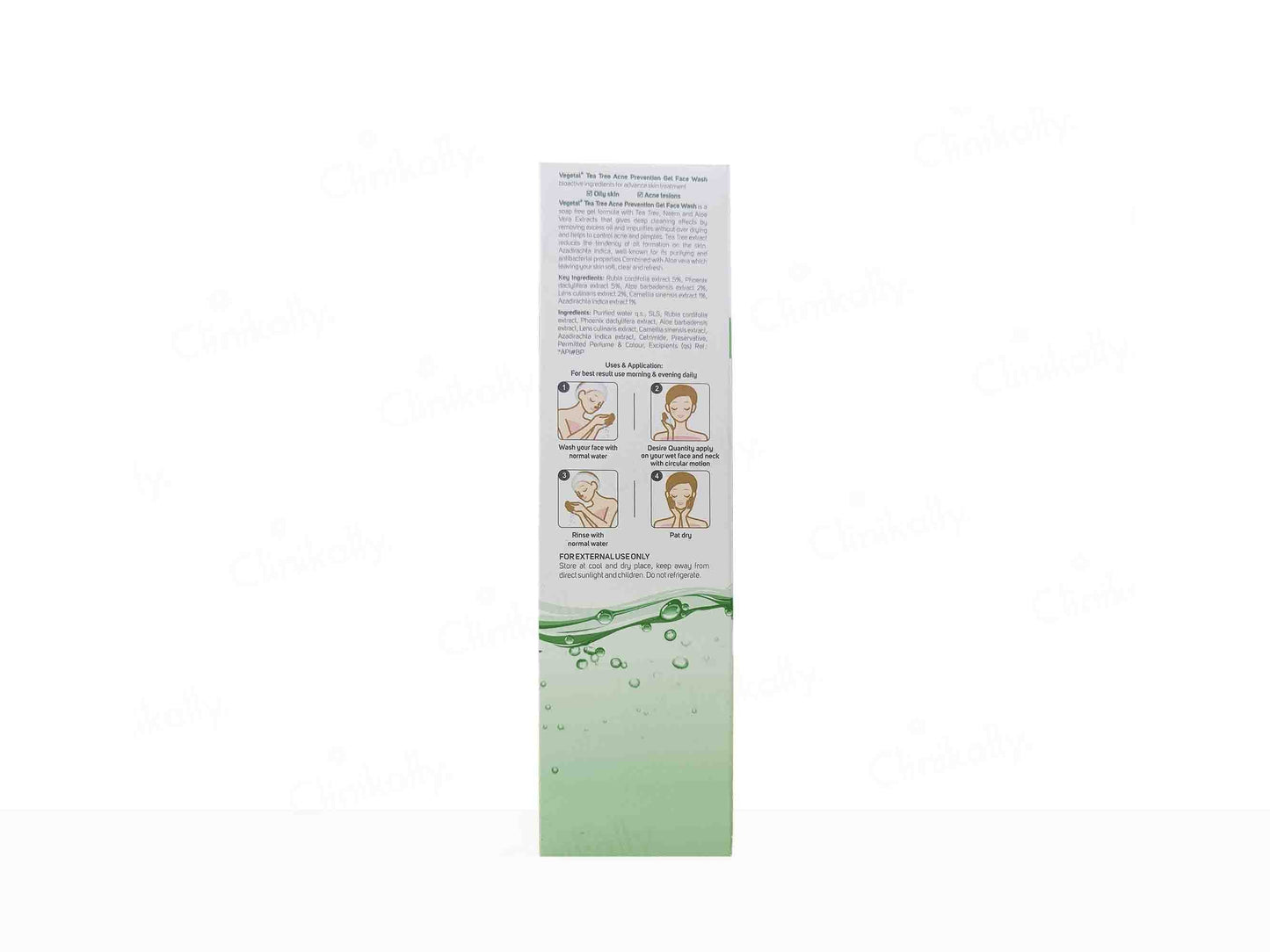 Vegetal Tea Tree Acne Prevention Gel Face Wash