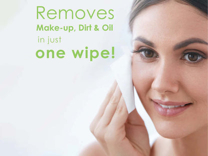 Epique Biodegradable Bamboo Make-up Remover Wipes
