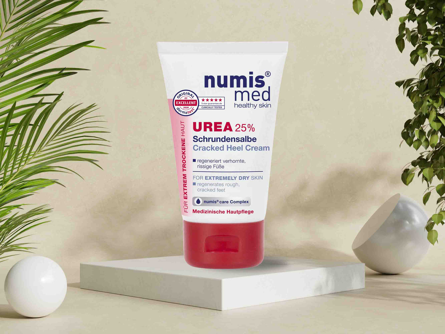 Numis Med Urea 25% Cracked Heel Cream For Extremely Dry Skin