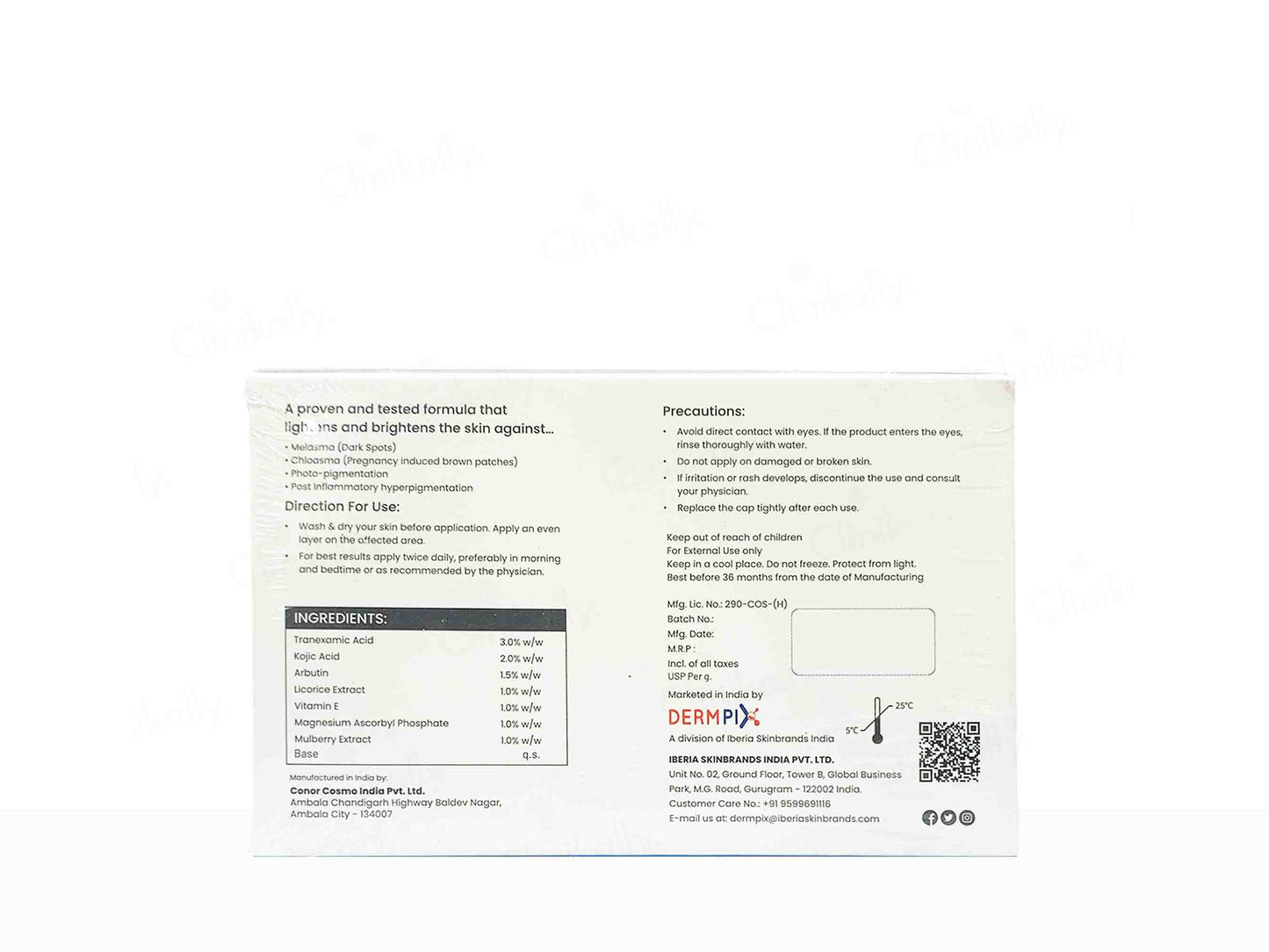 Raplite Depigmenting Cream