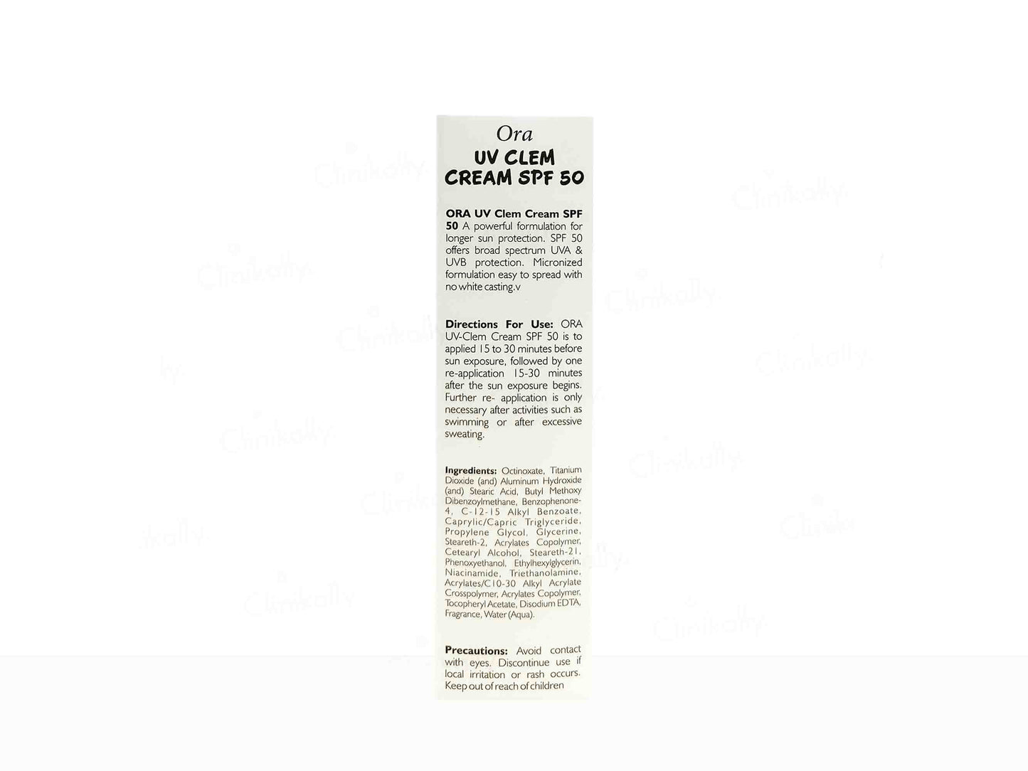Ora UV Clem Cream SPF 50 PA+++