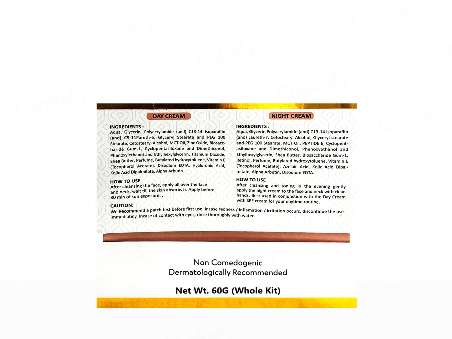 Glosurg Duo Night Cream & Day Cream With SPF Kit
