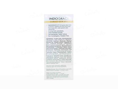 Indograce Advance Sun Protection Sunscreen Gel SPF 50