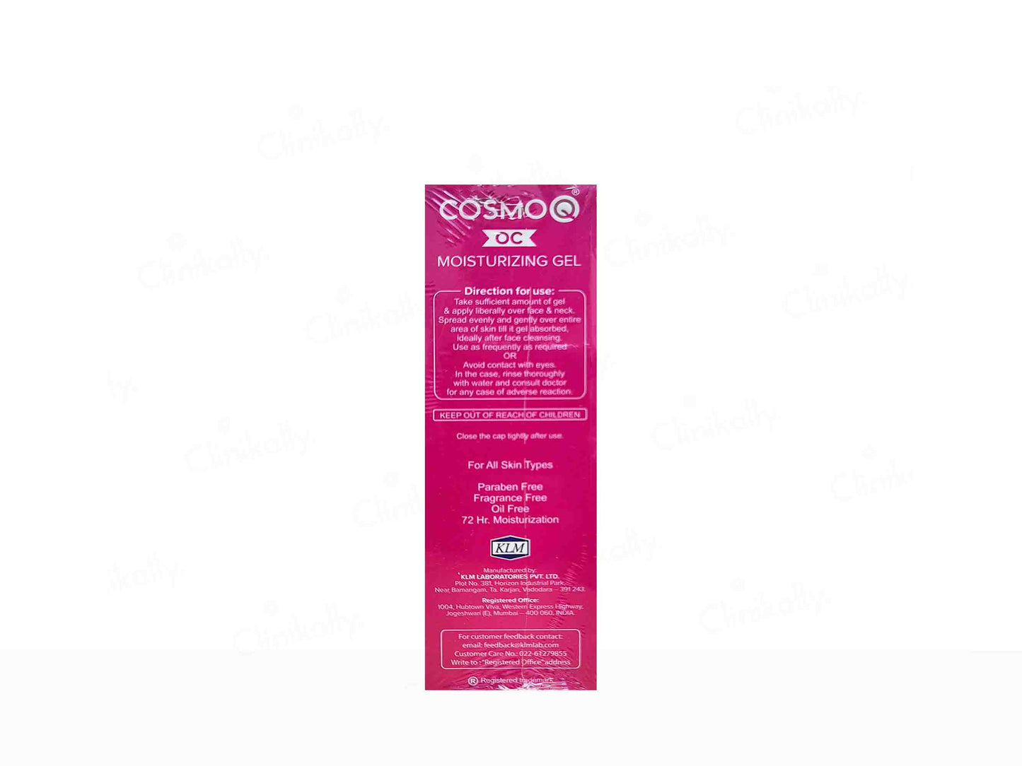 CosmoQ OC Moisturizing Gel