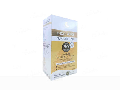 Indograce Advance Sun Protection Sunscreen Gel SPF 50