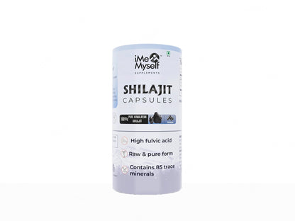 iMeMyself 100% Pure Himalayan Shilajit Dietary Supplement Vegetarian Capsule