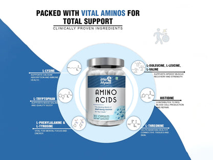iMeMyself Amino Acids Dietary Supplement Vegetarian Capsule