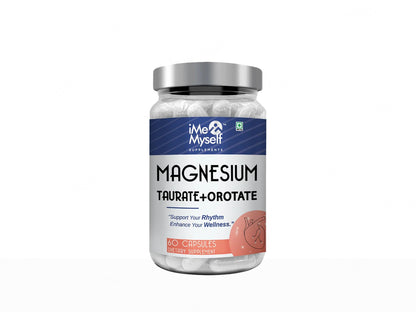 iMeMyself Magnesium Taurate + Orotate Dietary Supplement Vegetarian Capsule