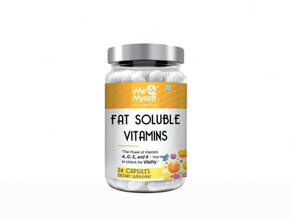 iMeMyself Fat Soluble Vitamins Dietary Supplement Vegetarian Capsule
