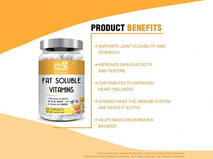 iMeMyself Fat Soluble Vitamins Dietary Supplement Vegetarian Capsule
