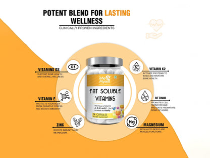 iMeMyself Fat Soluble Vitamins Dietary Supplement Vegetarian Capsule