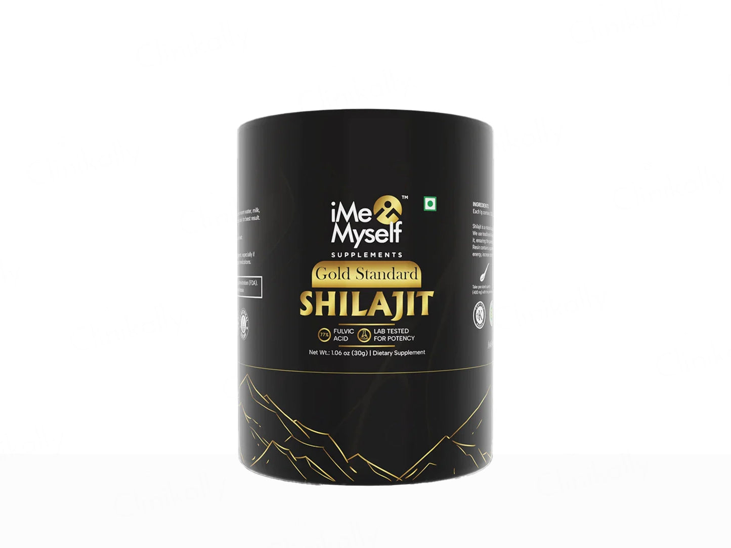 iMeMyself Gold Standard Shilajit Dietary Supplement Resin