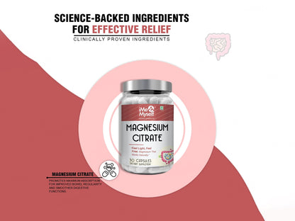 iMeMyself Magnesium Citrate Dietary Supplement Vegetarian Capsule