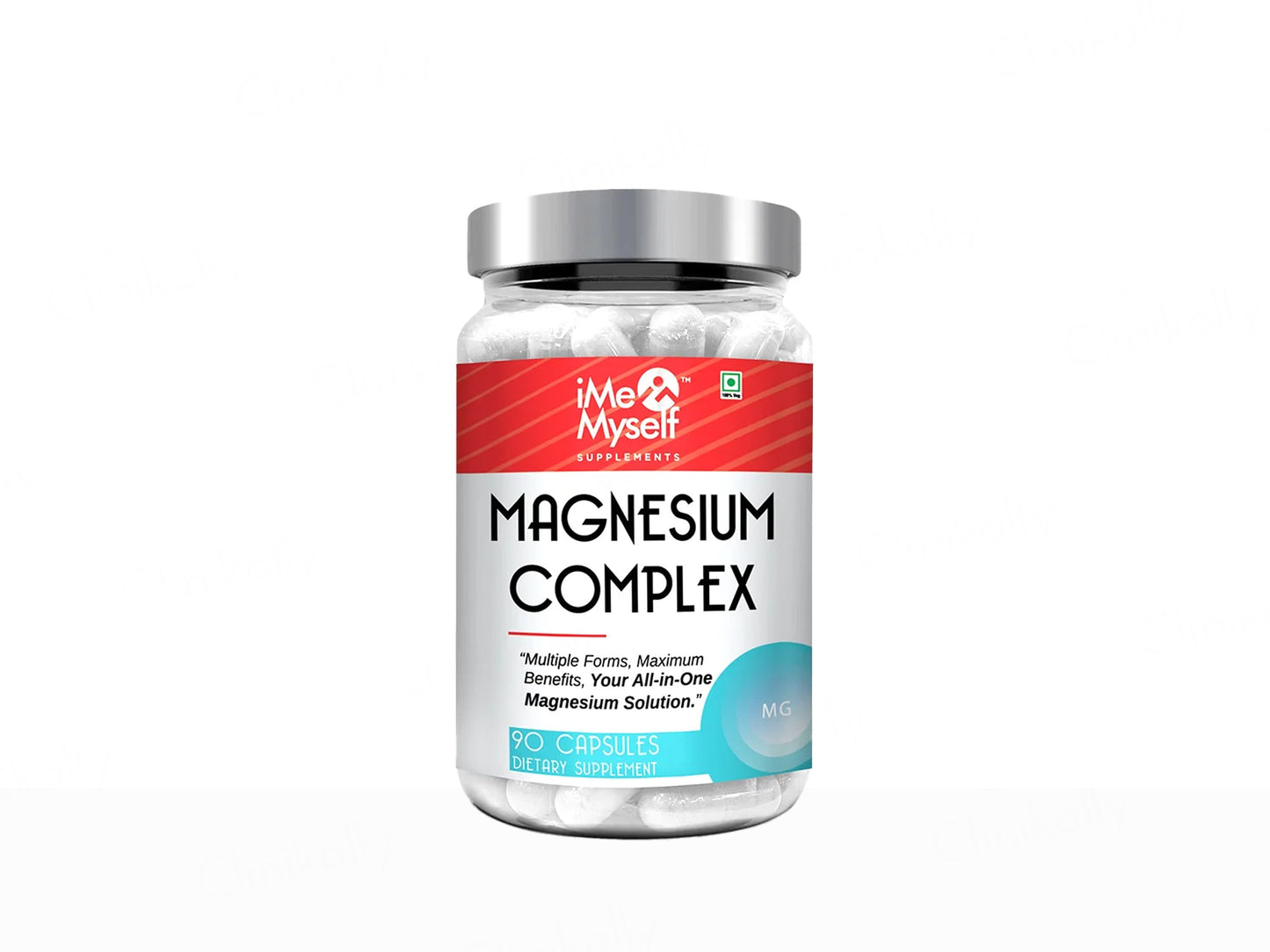 iMeMyself Magnesium Complex Dietary Supplement Vegetarian Capsule