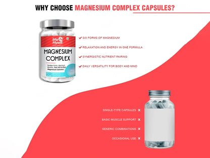 iMeMyself Magnesium Complex Dietary Supplement Vegetarian Capsule