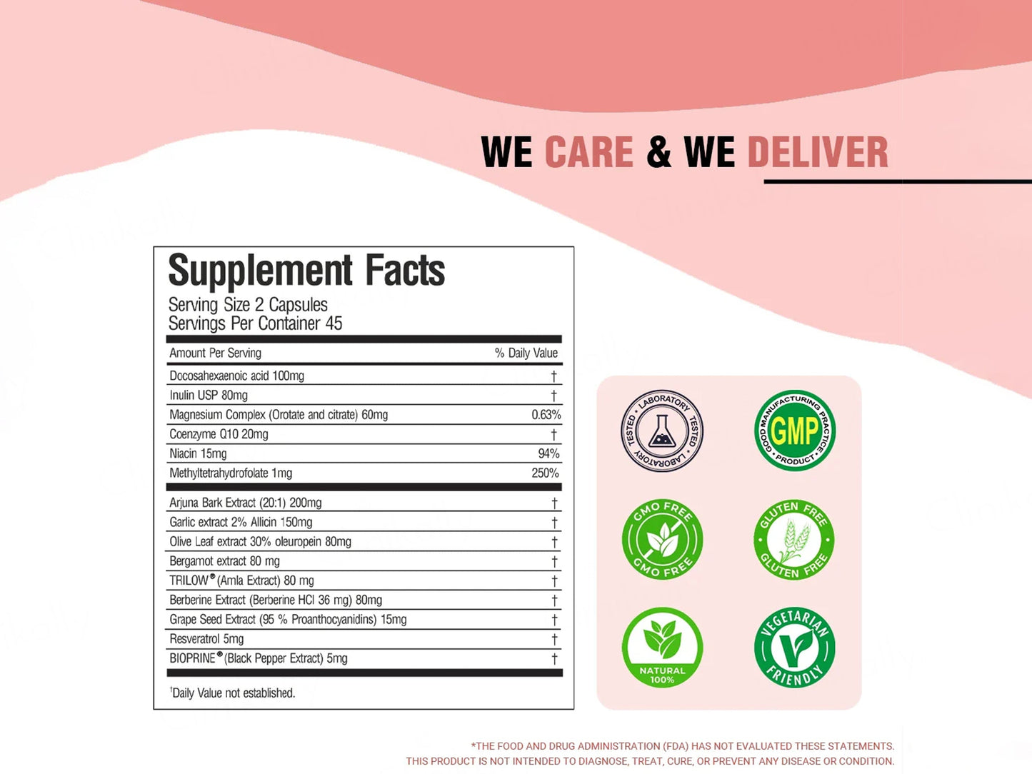 iMeMyself Well Beat Dietary Supplement Vegetarian Capsule