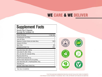 iMeMyself Well Beat Dietary Supplement Vegetarian Capsule