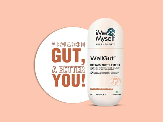 iMeMyself Well Gut Dietary Supplement Vegetarian Capsule