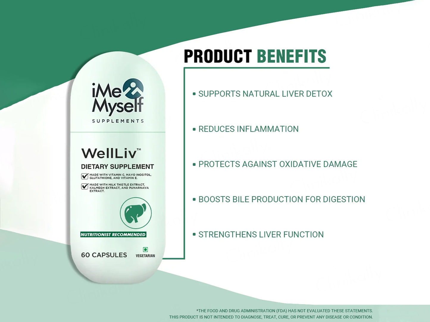 iMeMyself Well Liv Dietary Supplement Vegetarian Capsule