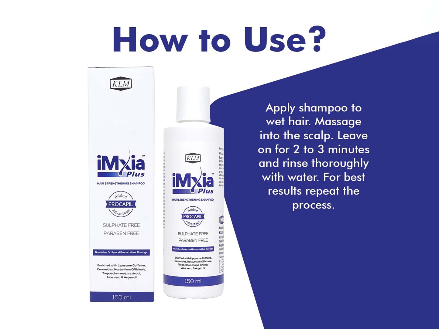 Imxia Plus Hair Strengthening Shampoo