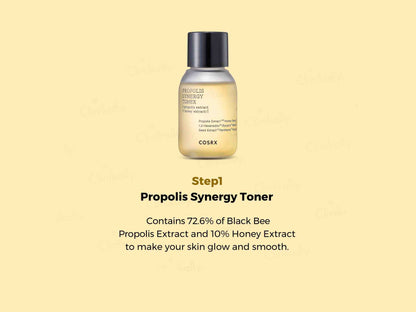 COSRX Honey Glow 3-Step Kit For Dry & Rough Skin